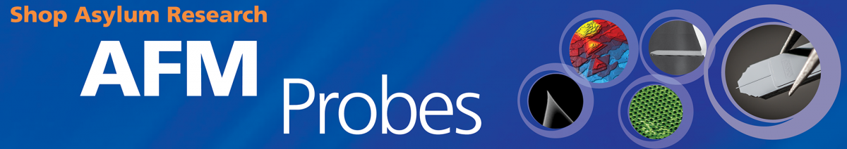 Find all the atomic force microscopy probes / cantilevers you need right here, with the best prices and fastest delivery