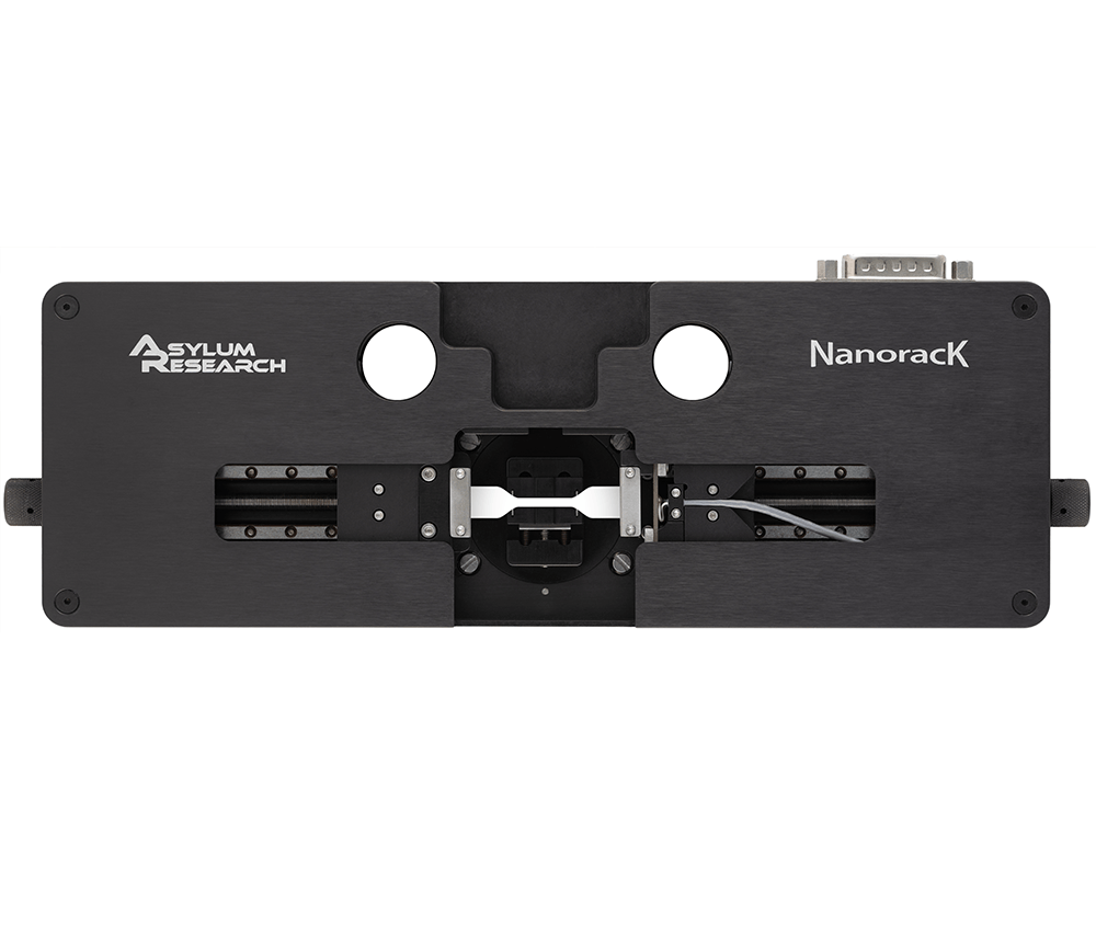 NanoRack sample stretching afm accessory